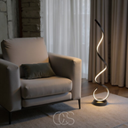 Nievk - LED Spiral Floor Lamp Dimmable