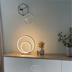 Nievk - LED Table Lamp Double Ring