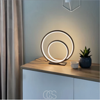 Nievk - LED Table Lamp Double Ring