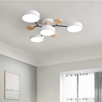 Nievk - Macaron Metal LED Ceiling Lamp - Dimmable 3-Color