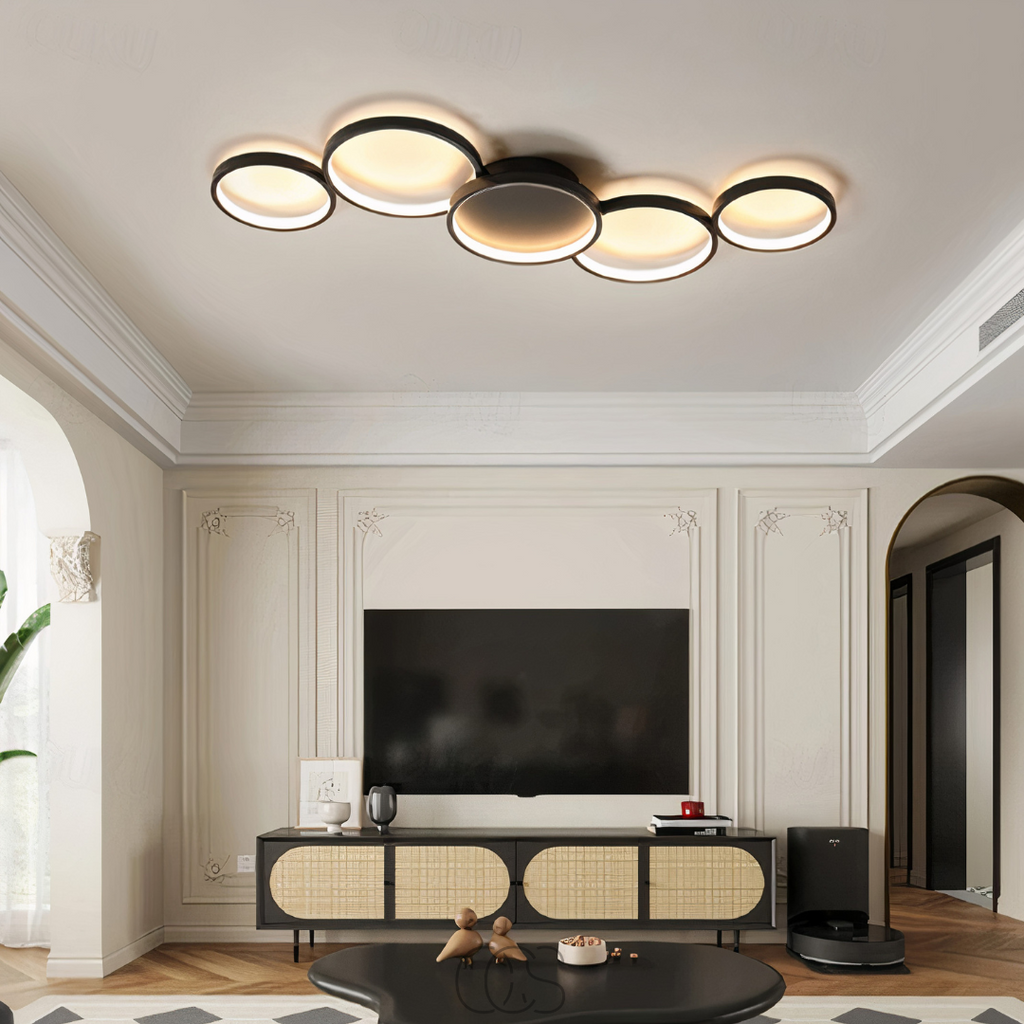 Nievk - Modern Design Ceiling Lamp - LED Rings