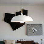 Nievk - Modern Matte Black Ceiling Lamp