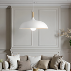 Nievk - Modern Matte Black Ceiling Lamp