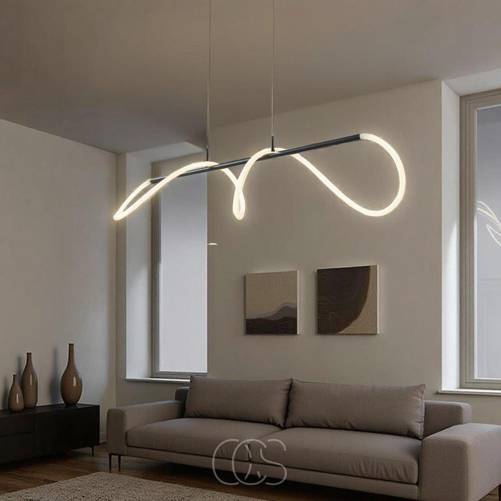Nievk - Pendant lamp with LED tubes - Modern design