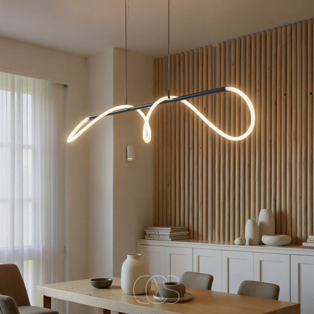 Nievk - Pendant lamp with LED tubes - Modern design