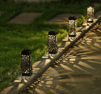 Nievk - Palo della Luce da Giardino Solare - Lampada Solare da Esterno Senza Fili