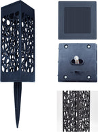 Nievk - Palo della Luce da Giardino Solare - Lampada Solare da Esterno Senza Fili