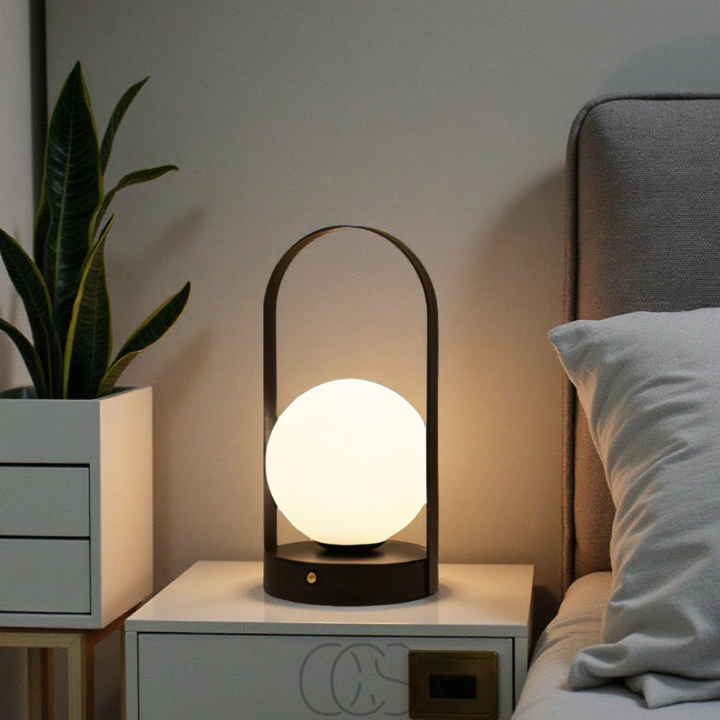 Nievk - Spherical Table Lamp - Wireless LED Night Light