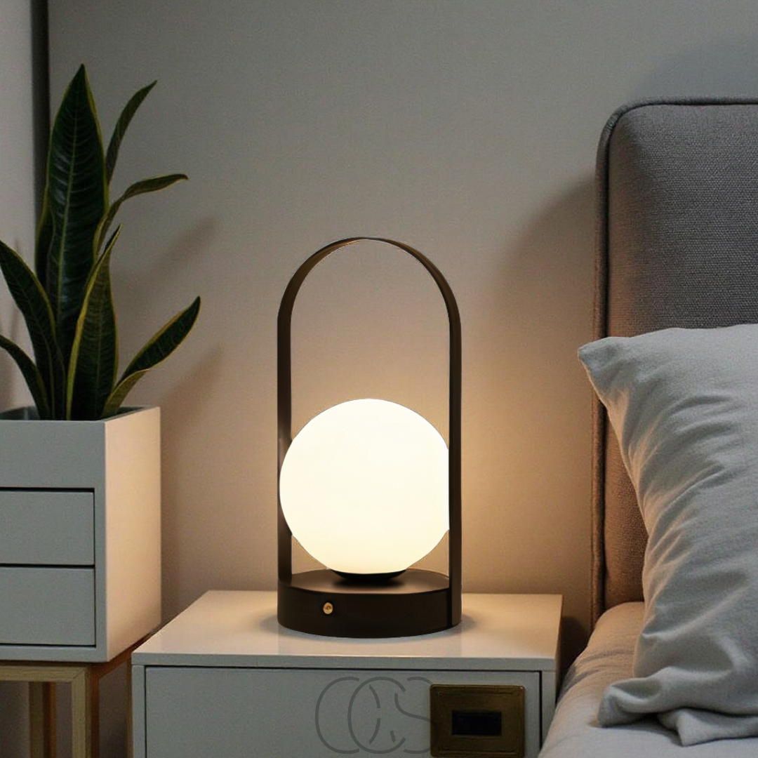 Nievk - Spherical Table Lamp - Wireless LED Night Light