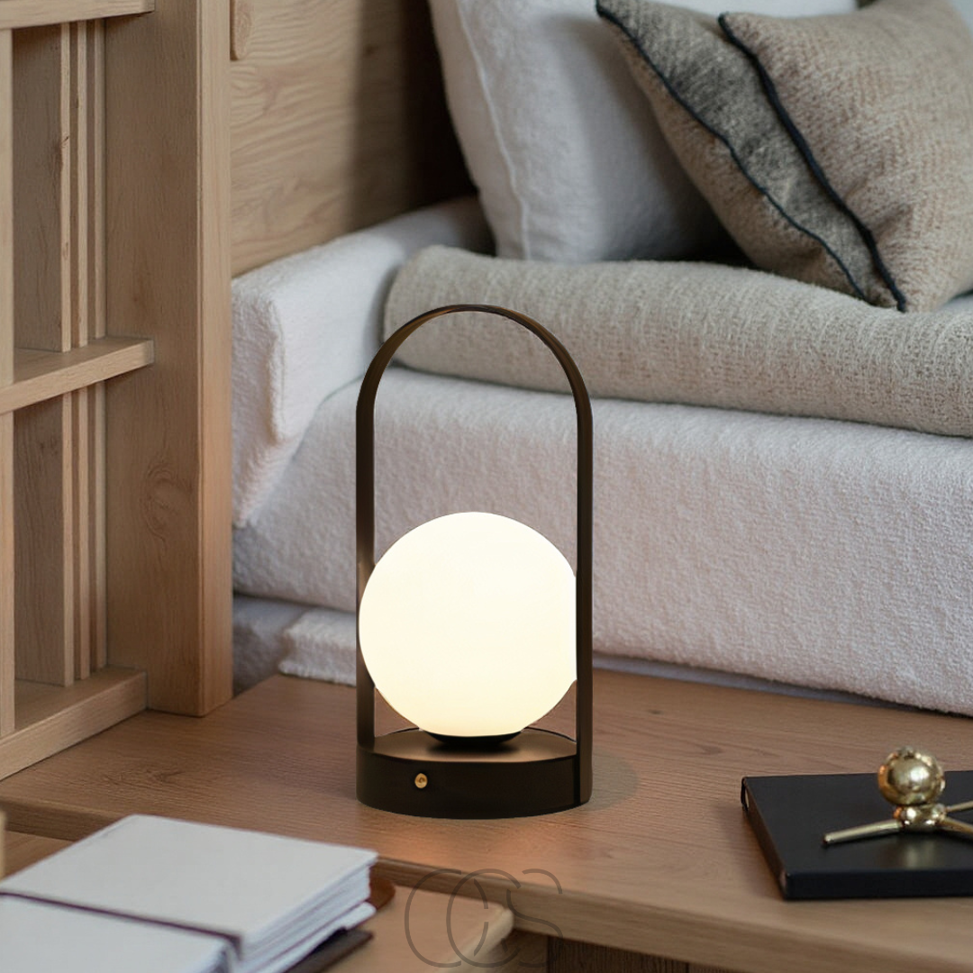 Nievk - Spherical Table Lamp - Wireless LED Night Light