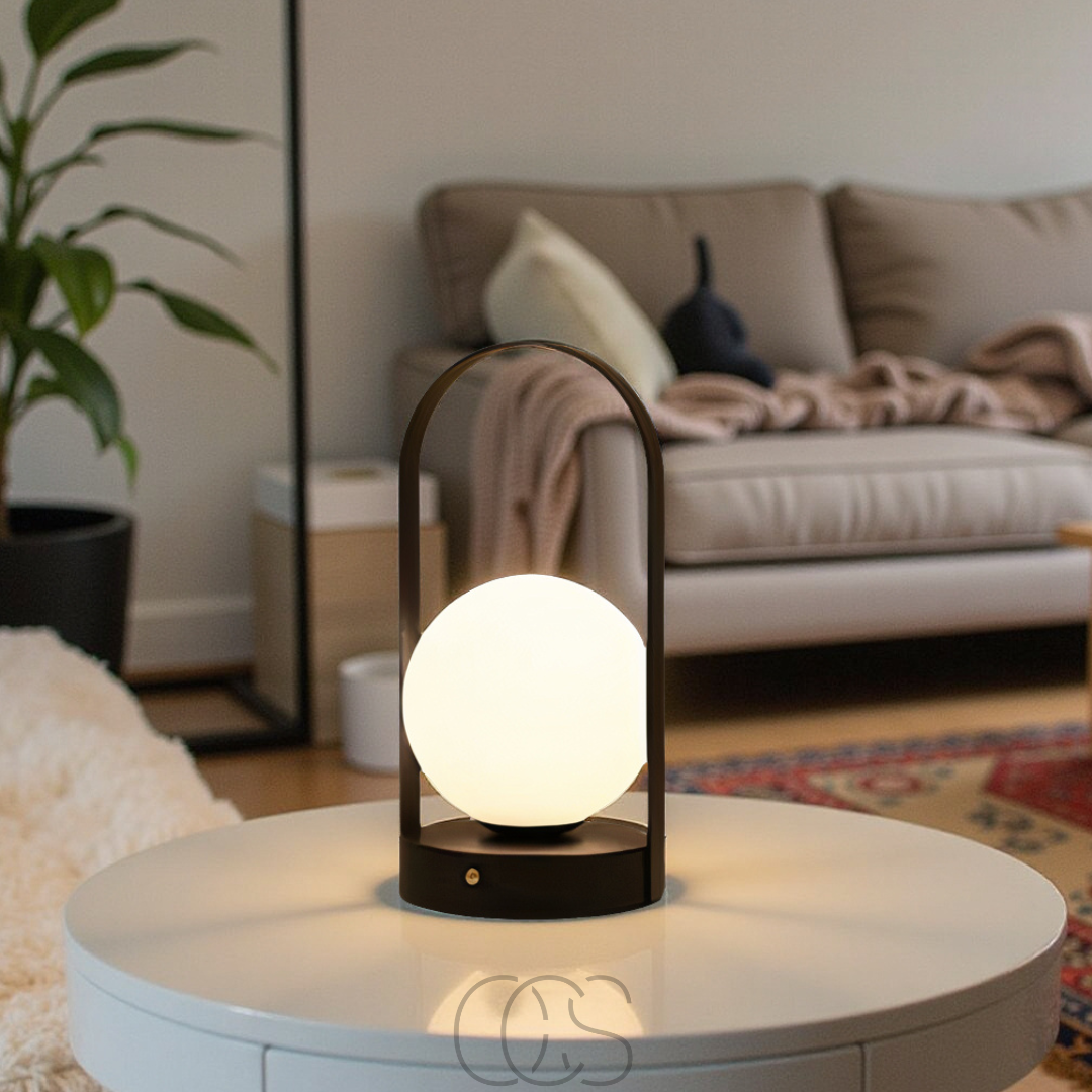 Nievk - Spherical Table Lamp - Wireless LED Night Light
