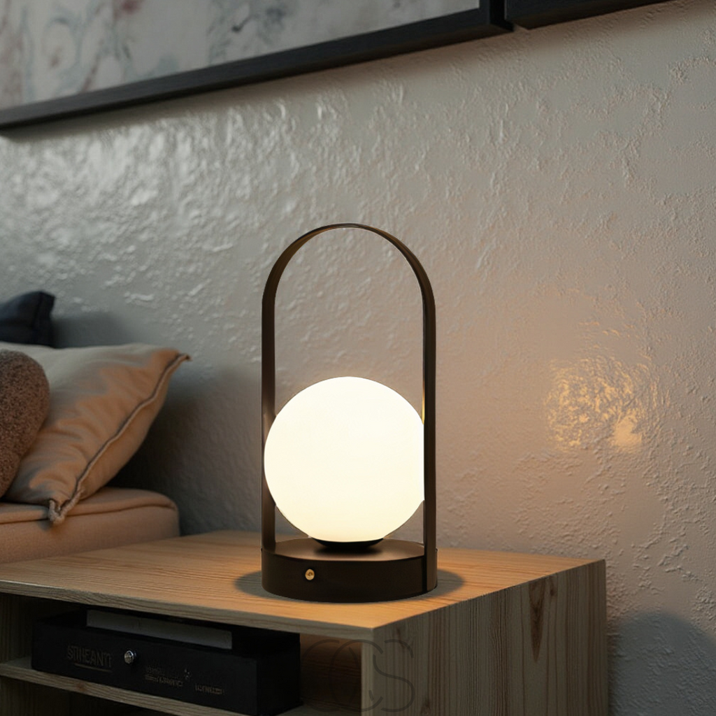 Nievk - Spherical Table Lamp - Wireless LED Night Light