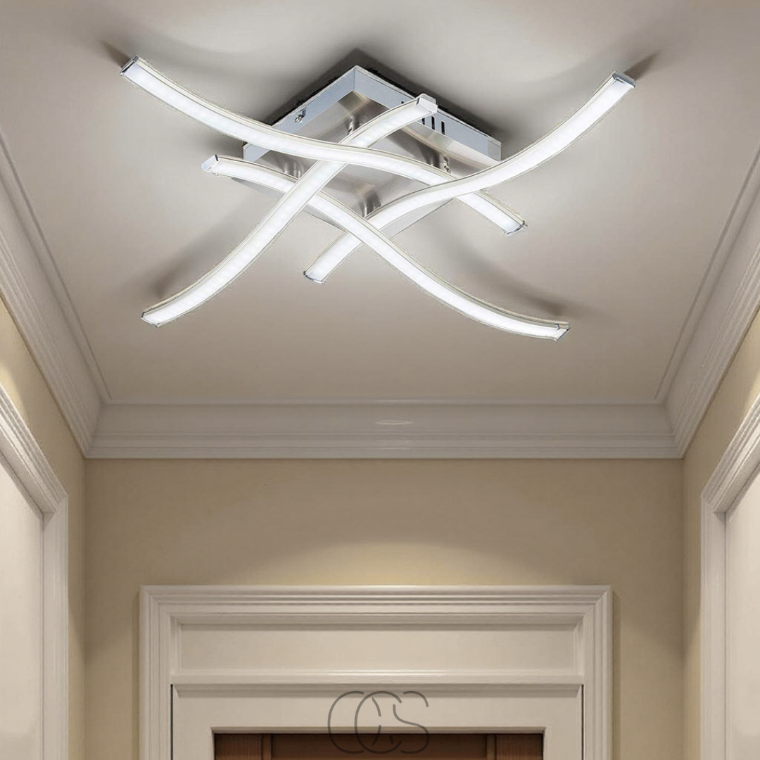 Nievk - Square LED ceiling lamp