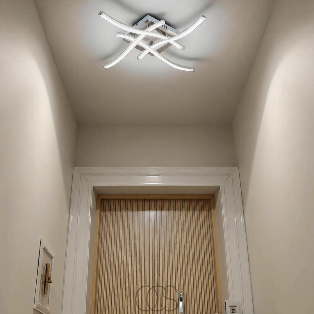 Nievk - Square LED ceiling lamp