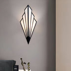 Nievk - Wall lamp with geometric diamond design