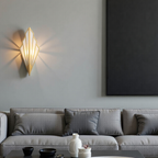 Nievk - Wall lamp with geometric diamond design