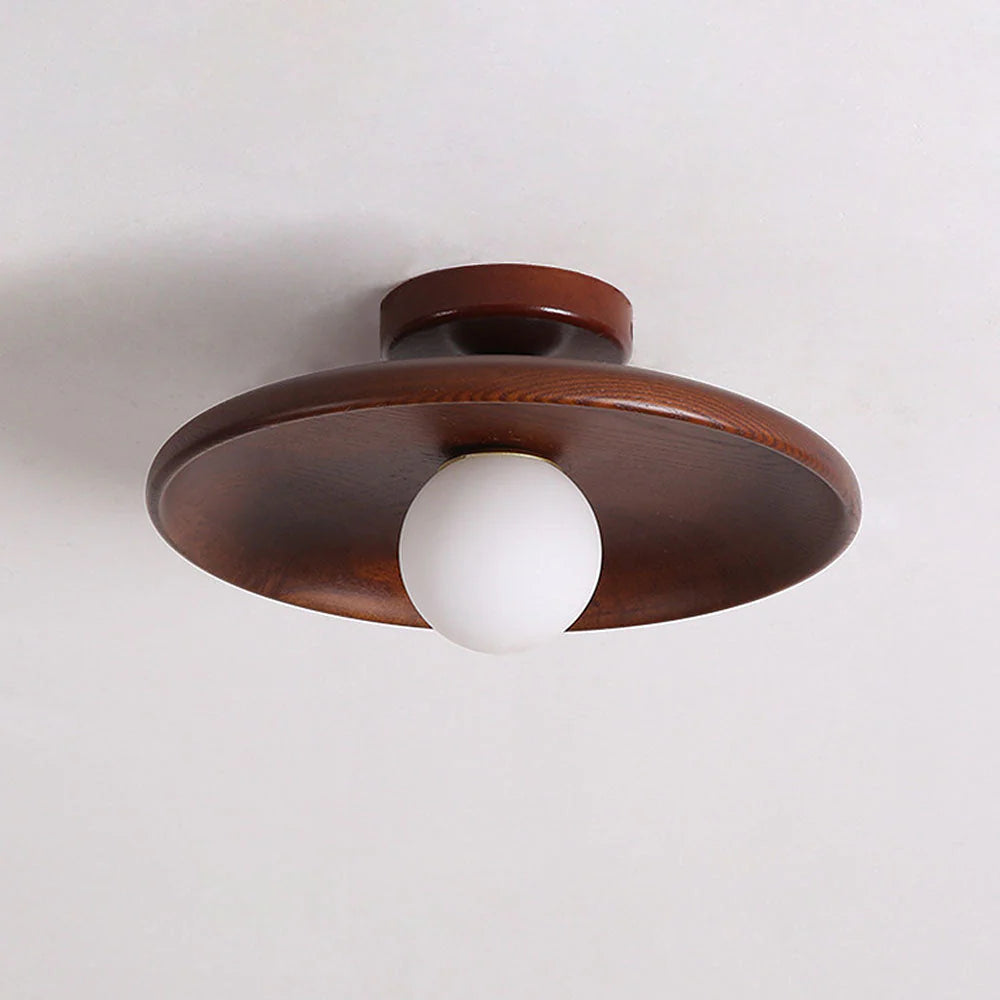Nievk - Walnut Ceiling Lamp - Luxury Ceiling Lamp Wood