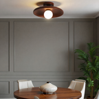Nievk - Walnut Ceiling Lamp - Luxury Ceiling Lamp Wood