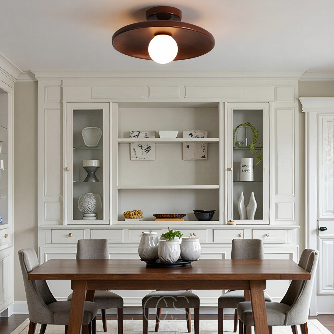 Nievk - Walnut Ceiling Lamp - Luxury Ceiling Lamp Wood