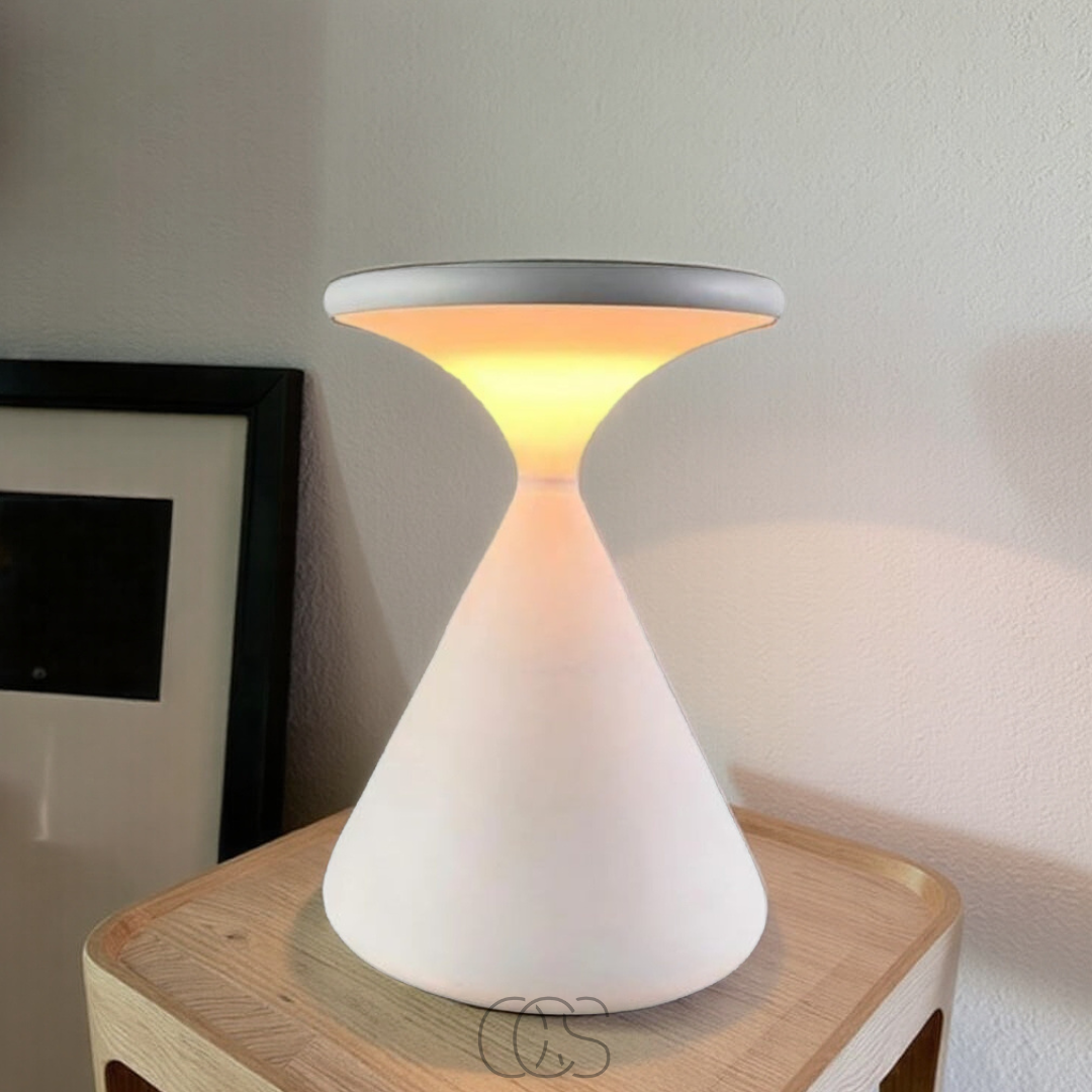 Nievk - Wireless Hourglass table lamp