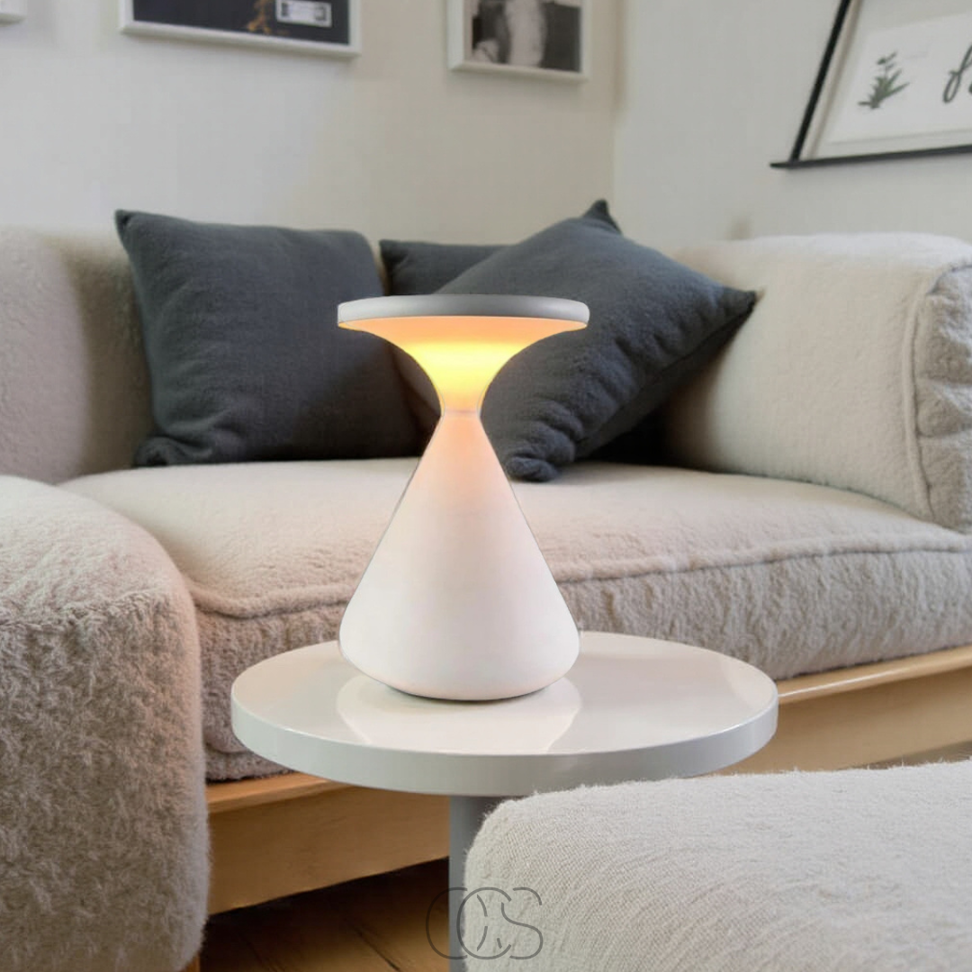 Nievk - Wireless Hourglass table lamp