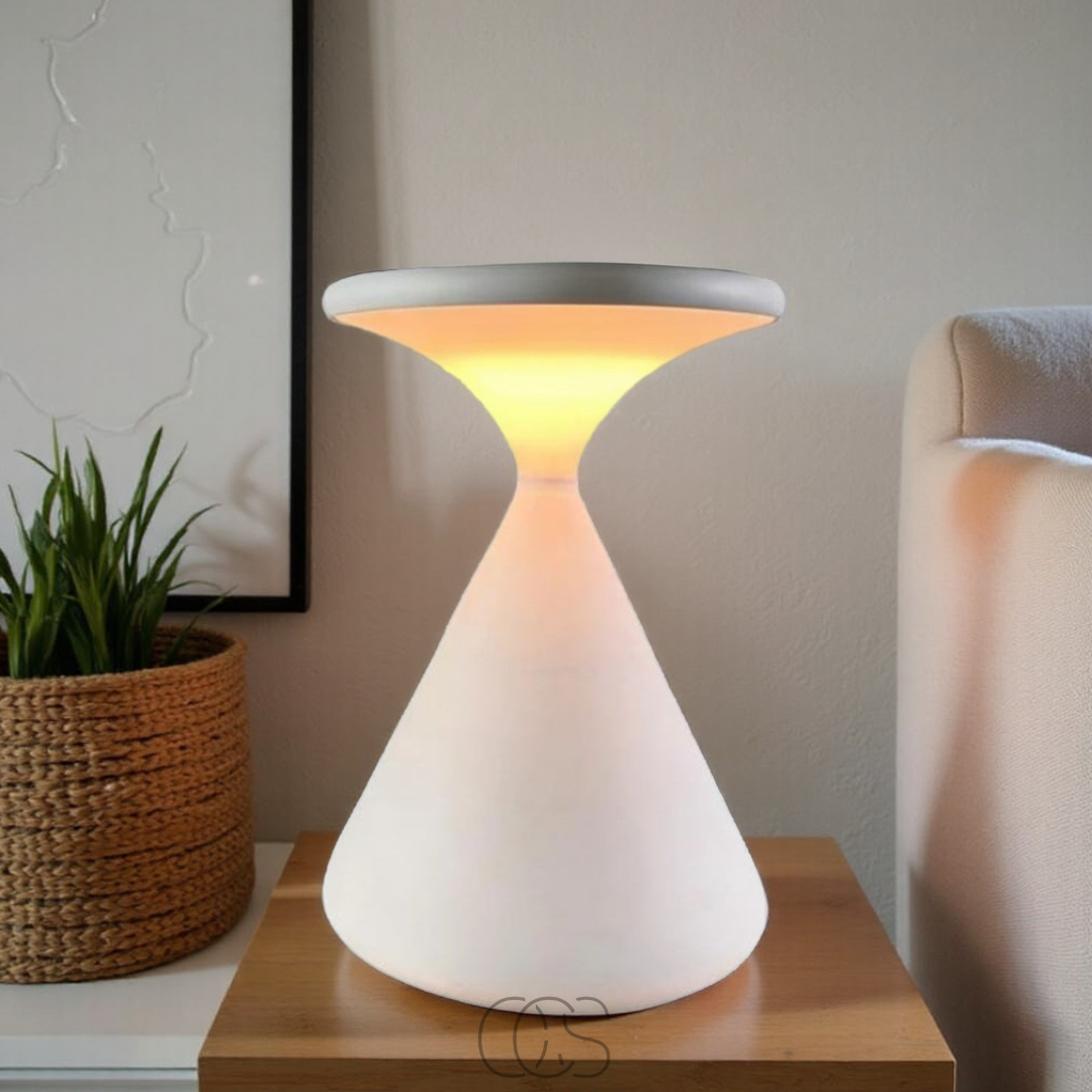 Nievk - Wireless Hourglass table lamp