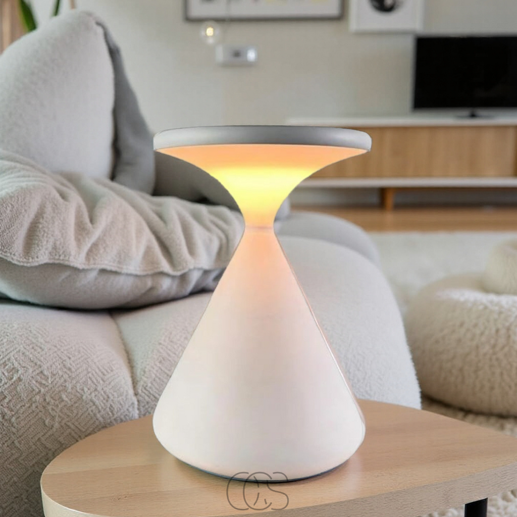 Nievk - Wireless Hourglass table lamp