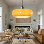 Nievk – lampada a sospensione retro nordica - vetro soffiato a bocca e design scandinavo