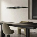 Arborcrest Wood Bead Chandelier