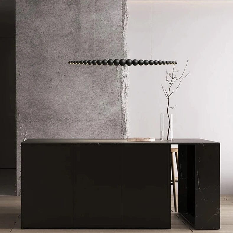 Arborcrest Wood Bead Chandelier