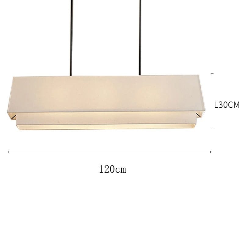Liora Fabric Pendant Chandelier
