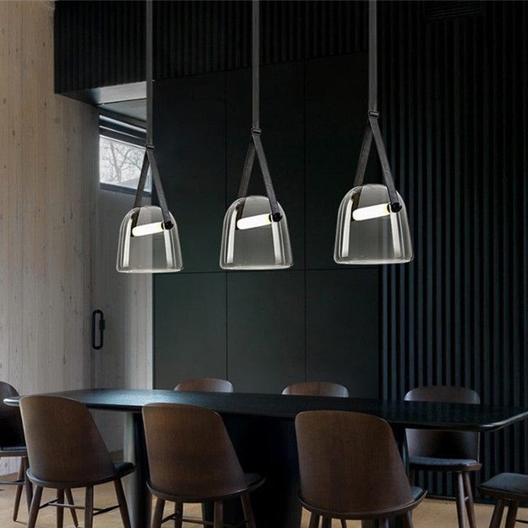 Luz de cinturón de vidrio Kirrea