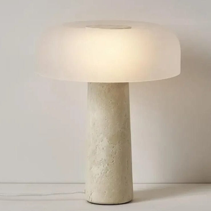 Lámpara de piedra mármol Avela