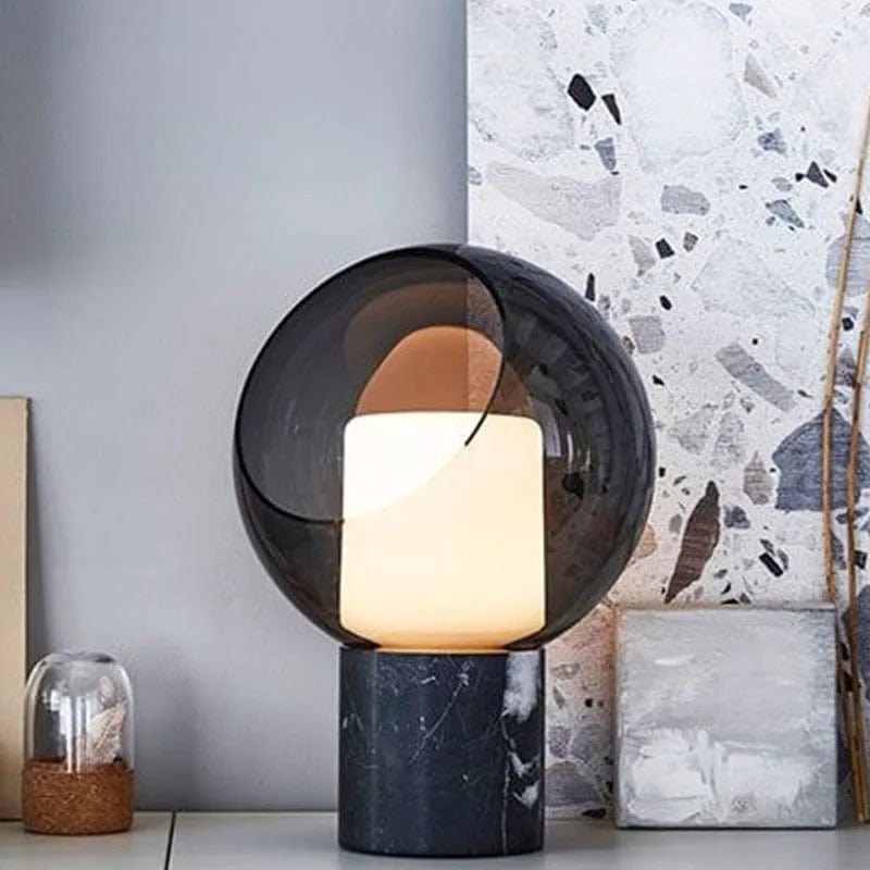 Glass Dome Lamp
