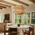Liora Rattan Chandelier