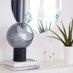 Glass Dome Lamp