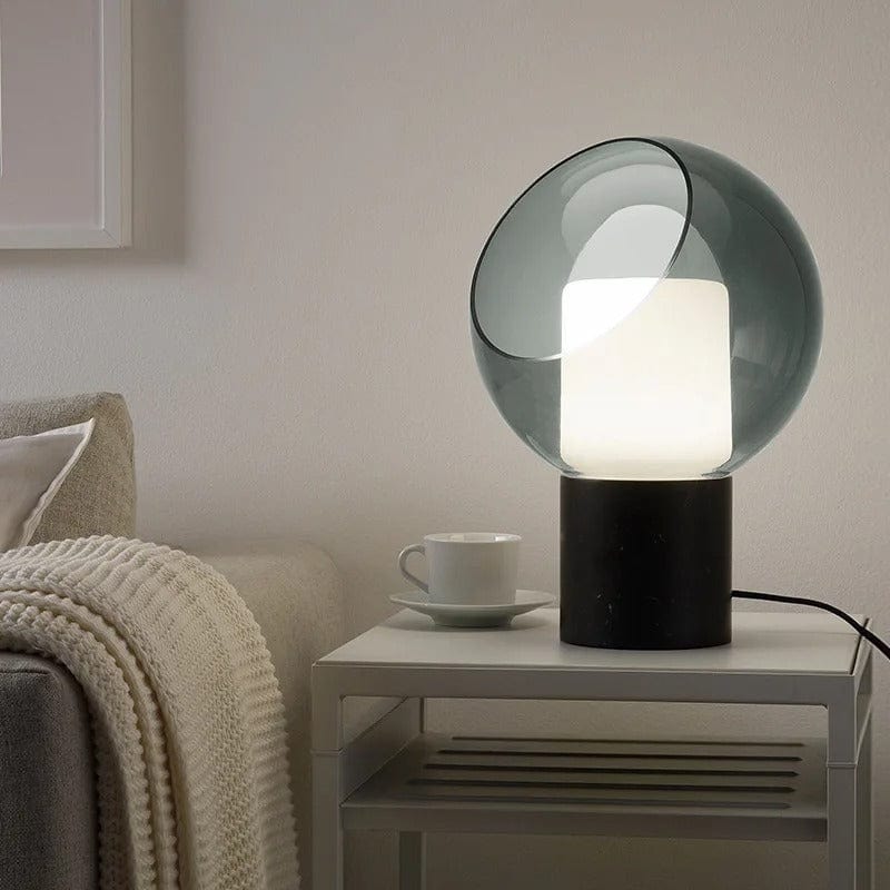 Glass Dome Lamp