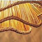 Liora Rattan Chandelier