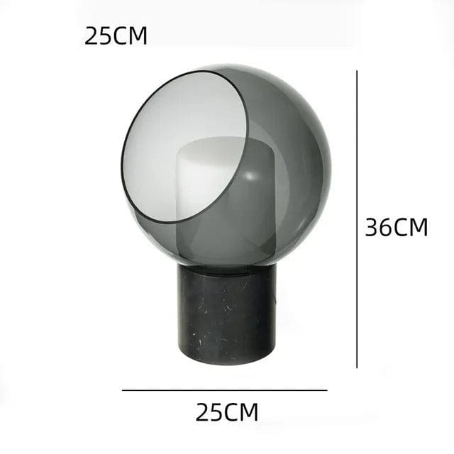 Glass Dome Lamp