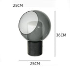 Glass Dome Lamp